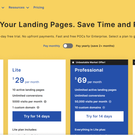 Landingi Pricing Review 2025: Compare Free, Lite, Pro & Enterprise Plans