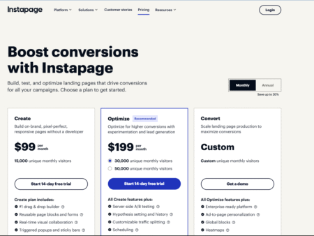 Instapage Pricing & Subscriptions Review 2025: Build, Optimise, and Convert Smarter