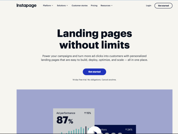 Instapage Review (2025): Features, Pricing & Alternatives Comparison