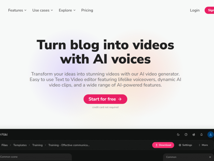 Fliki AI Review 2025 – Is it the Best or Waste ? | Ai Video Generator